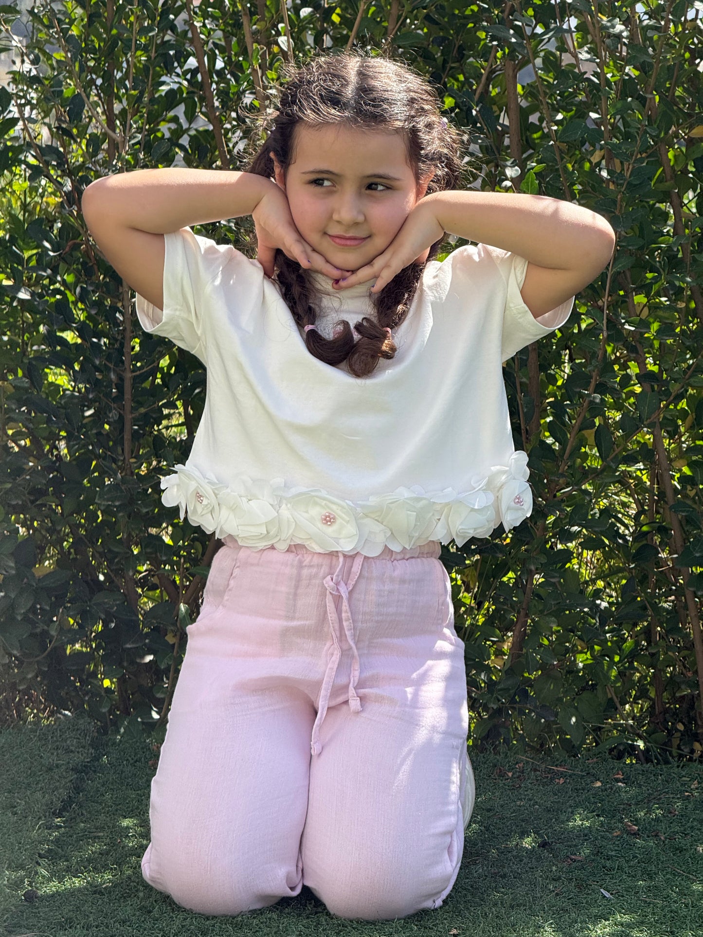 Blush Breeze Ruffle Set