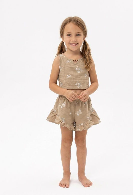 Sahara Blossom Two-Piece Set