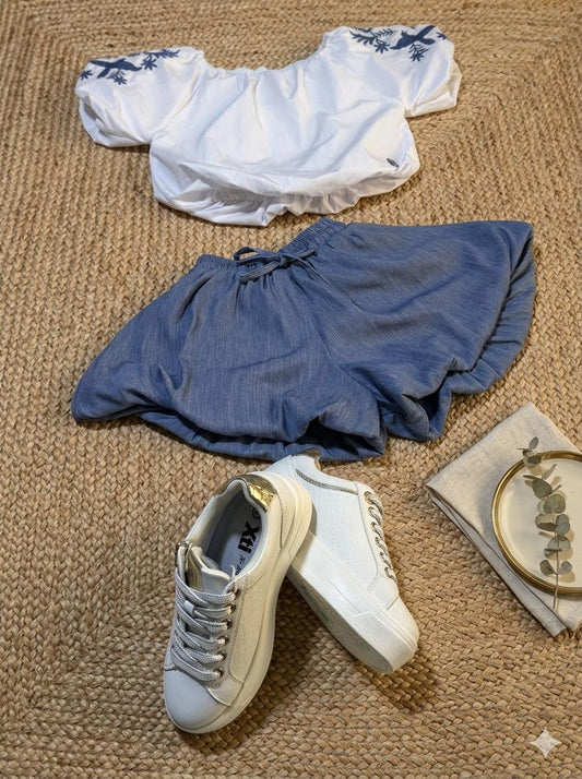 Bluebird Breeze Shorts Set