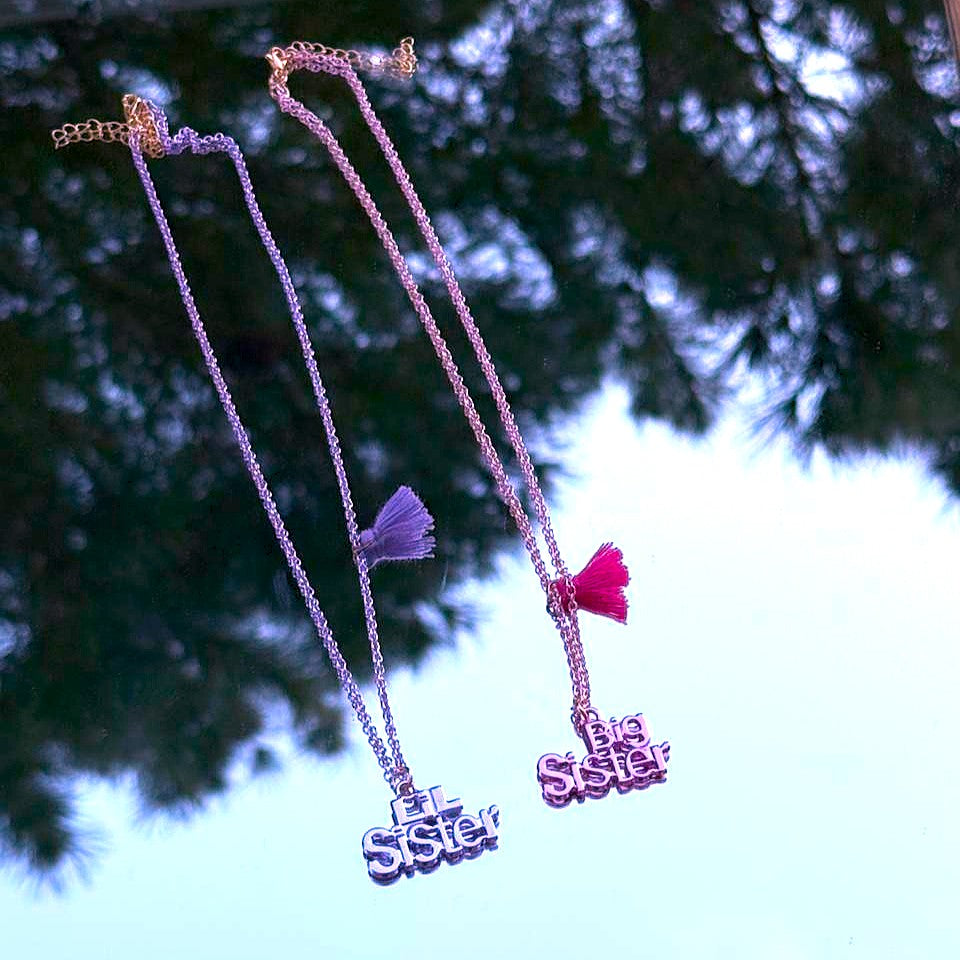 Lil Siter - Big Sister Matching Necklases