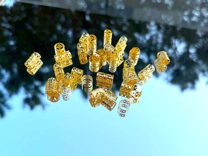 Hair Metallic Pearcings