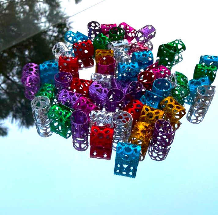 Hair Metallic Pearcings