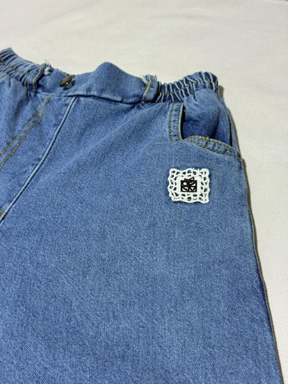 Wide Leg Jeans – Light Blue