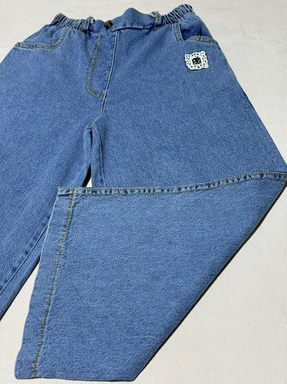 Wide Leg Jeans – Light Blue