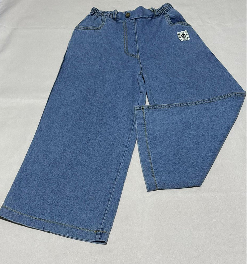 Wide Leg Jeans – Light Blue