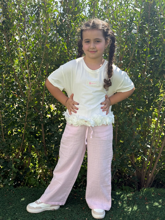 Blush Breeze Ruffle Set